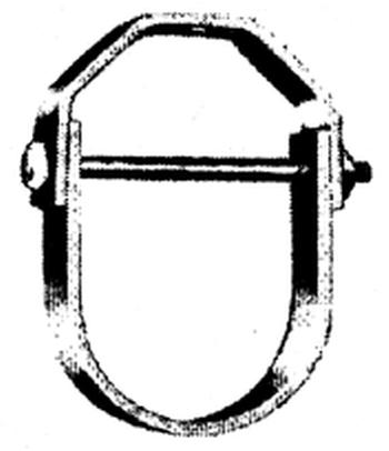 BLACK STANDARD CLEVIS HANGER Image